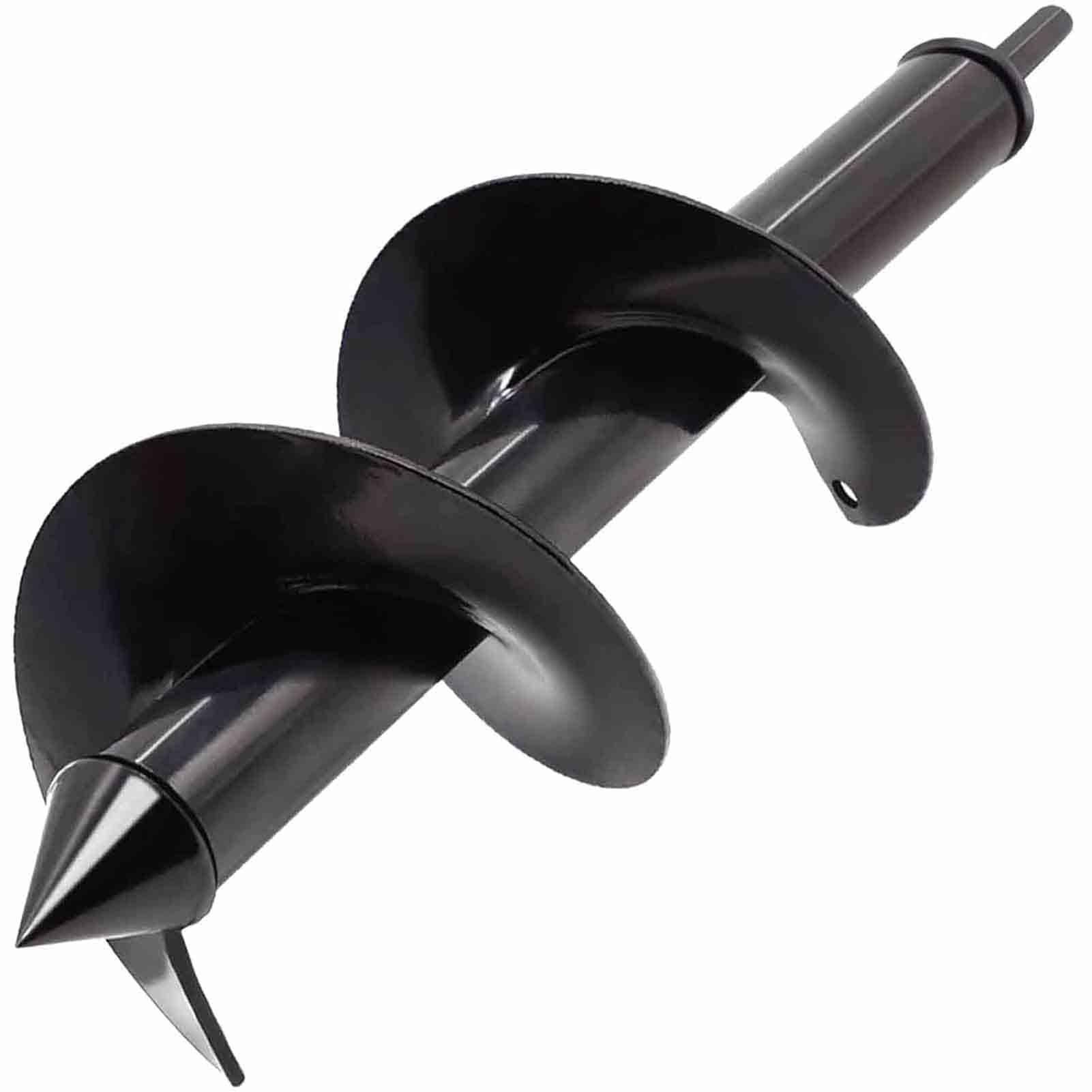 TCBWFY 2x24 Inch Auger Drill Bit For Planting - Garden Spiral Drill For Bulbs & Post Holes