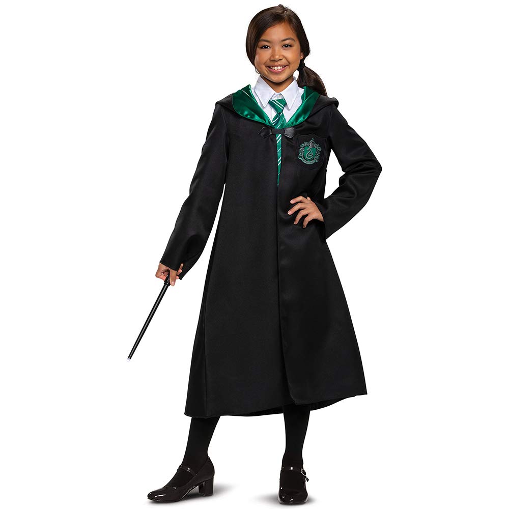 Disguise Harry Potter Robe, Official Hogwarts Wizarding World Costume Robes, Classic Kids Size Dress Up Accessory