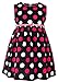 Lilax Girls' Polka Dot Belted Dress