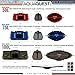 Aqua Quest White Water Duffel - 100% Waterproof - 75 L - Black