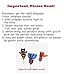 72 PCS Baiobfm's Superheroes Lollipop Decoration Cards, Paper Lollipop Candy Holder, Kids Superhero Party Supplies, Party Candy Decoration, Superboy Supergirl Batman (4 pages/superhero, 72 set/bag, Candy NOT Included)