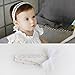 DZT1968® Baby Girl Narrow Cloth Flower Headband Head Wrap Hair Band Headwear With Lace Bowknot