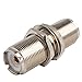 Eightwood 2pcs SO239 Adapter UHF Female to Female Jack Bulkhead RF Connector