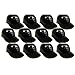 MLB Mini Batting Helmet Ice Cream Sundae/Snack Bowls, Rockies - 12 Pack