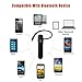 EASTOP Bluetooth Headset, Slim Wireless Headphone Lightweight Bluetooth Stereo Headset with Microphone Clear Voice Safe Driving for iPhone Samsung BlackBerry LG-ETS30 Black