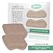 Mintfoot Leather Heel Grips - 10 Pieces - Shoe Liners for Women & Men - Heel Snugs to Stop Blisters & Cuts