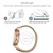 Lamshaw Quick Release Smartwatch Band for Michael Kors Access Sofie, Milanese Metal Stainless Steel Mesh Replacement Strap for MK Access Smartwatch Sofie Gen 2 (Rose Gold)