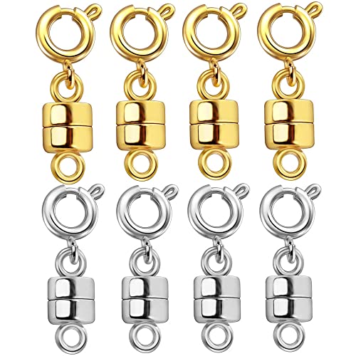Dailyacc Necklace Clasps and Closures Safety 14 K Gold and