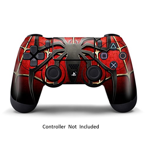 UPC 509016563610, Skins for PS4 Controller - Decals for Playstation 4 Games - Stickers Cover for PS4 Slim Sony Play Station Four Controllers PS4 Pro Accessories PS4 Remote Wireless Dualshock 4 Skin - Widow Spider