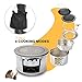 Hisea Camping Stove/Backpacking Stove – Potable Stainless Steel Wood Burning Stove Picnic BBQ Campingthumb 3