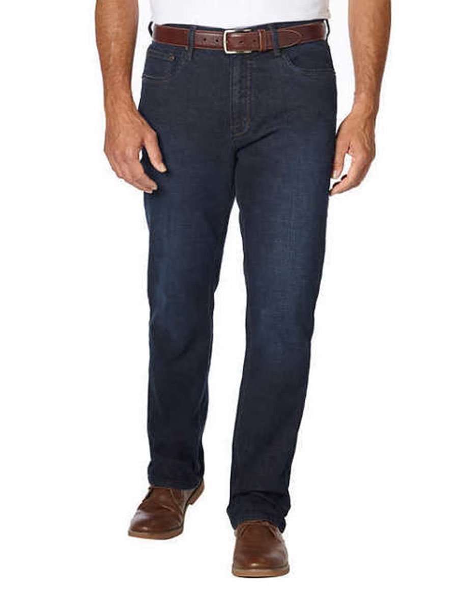 men's relaxed fit straight leg jeans