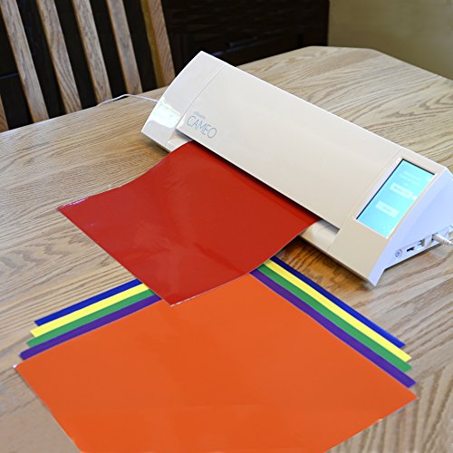 35 Pack Self Adhesive Vinyl Sheets Permanent for Cricut Silhouette