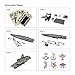CubicFun 3D Puzzles Warships Model Kits, USS Enterprise Aircraft Carrier, 121 Pieces