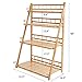 Plant Flower Stand Plant Display Shelf Rack Shelf Bamboo Foldable Pot Racks Planter Storage Rack Display Shelving Unitthumb 3