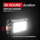 Morefri Rechargeable Lantern,Camping Lights with 5400mAh Battery Stepless dimming SOS Strobe IP44 Weather Proof