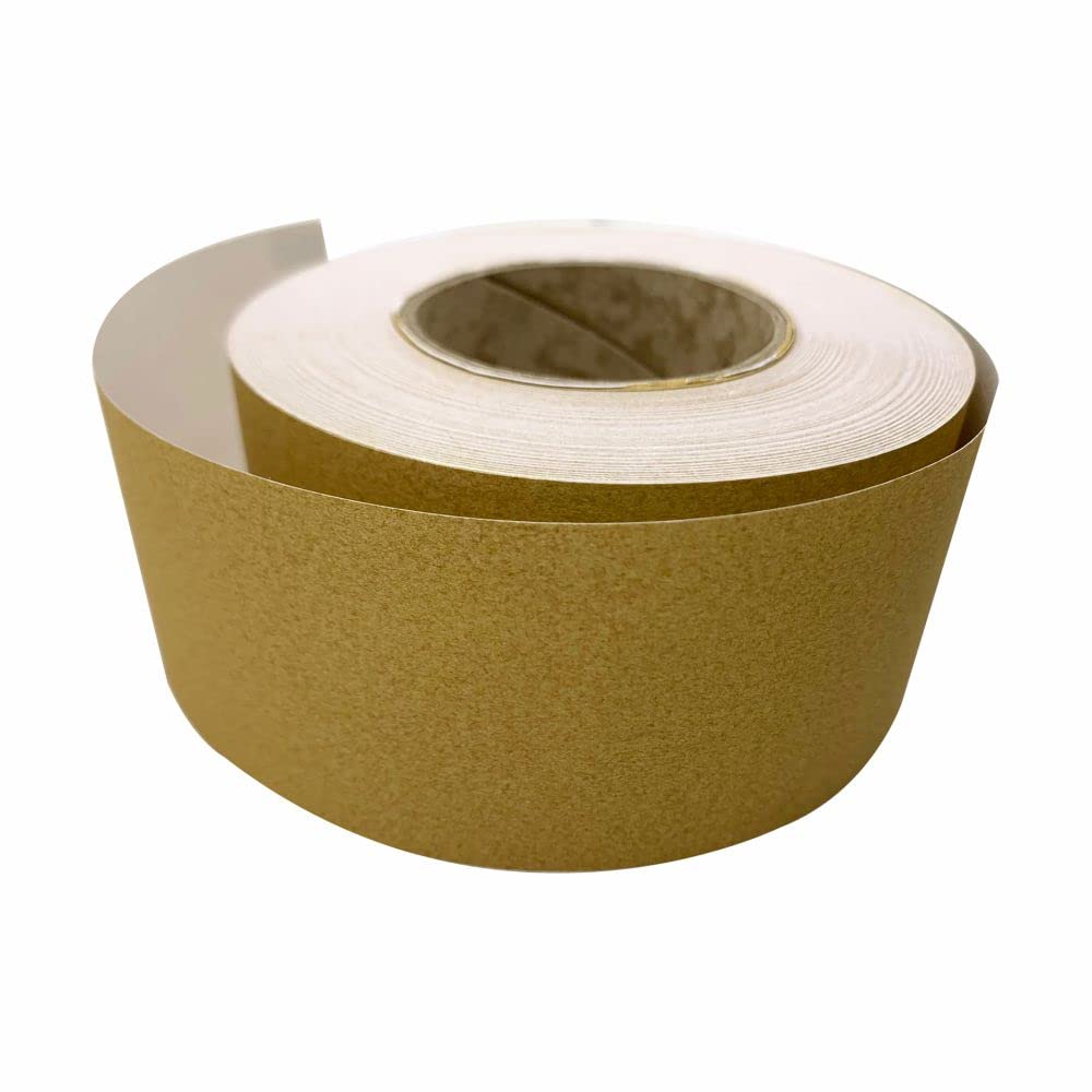 3 Ace Crafts Straight Edge Paper Border Roll (Mocha) 48mm x 50 Meters, Jumbo, for Drawing, Painting, Sketches, Backdrop, Schools, Office, Nurseries, College, Artists, Poster, Notice Boards