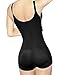 YIANNA Women Body Shaper Seamless Tummy Control Shapewear Open Bust Slimmer Belly Bodysuit
