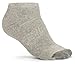Galiva Men's Cotton Extra Soft Low Cut Cushion Socks - 3 Pairs, Large, Grey