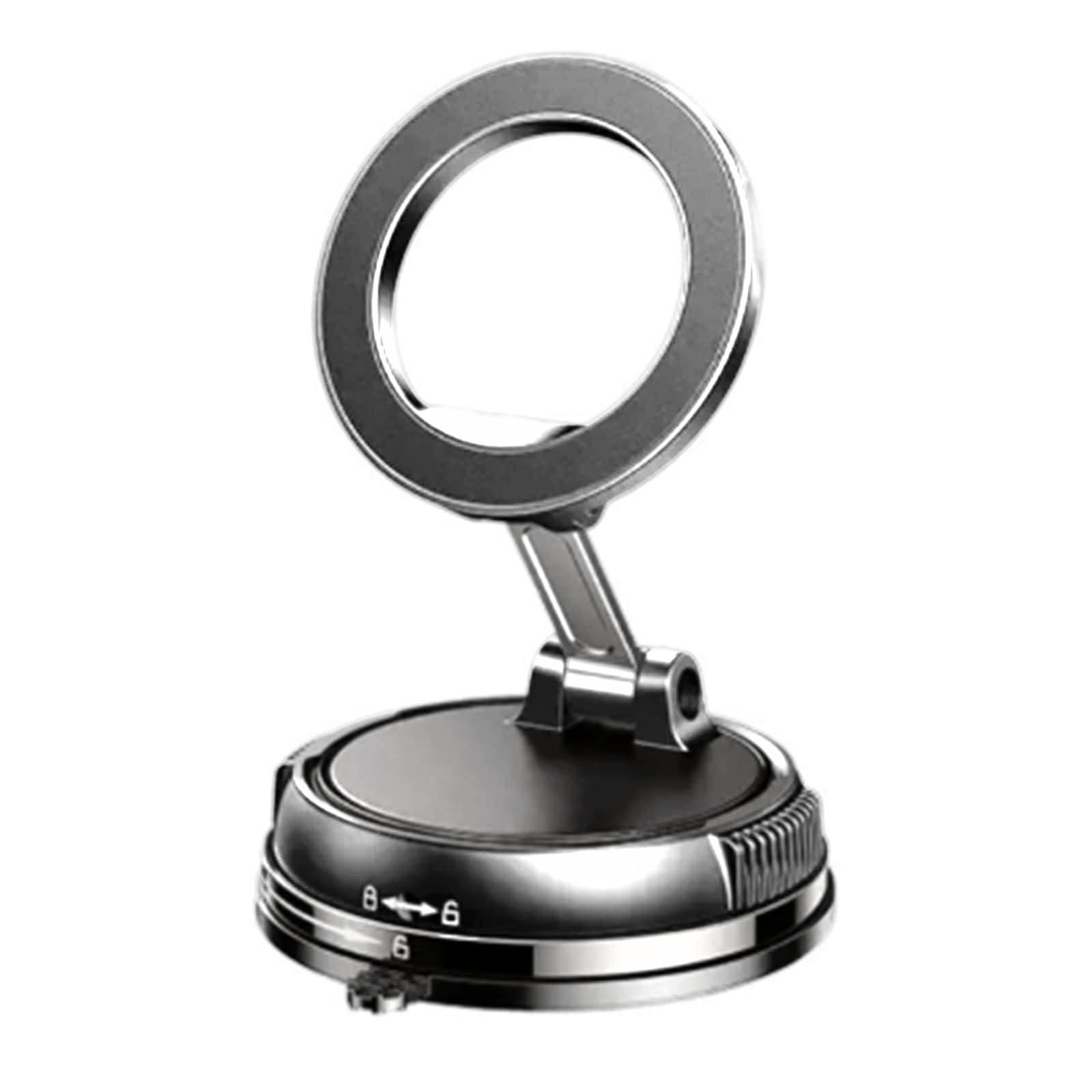 Photo 1 of Beniduck Magnet Phone Holder for Car & Desk, Strong Magnetic Phone Mount with Secure Lock, Universal 360° Rota-Table Phone Stand for Dashboard, Glass, Table, Compatible with All Cell Phones Gray