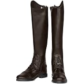 TuffRider Men&rsquo;s Starter Front Field Boots | Durable, Easy to Clean Water-Resistant Horse Riding Boots for Men - Mocha - 10