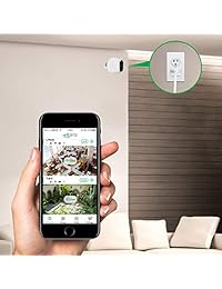 LANMU - Adaptador de corriente para cámara de seguridad NETGEAR Arlo (sustituye a las baterías de litio CR123A)