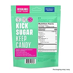SmartSweets Lollipops, 3oz, Blue Raspberry