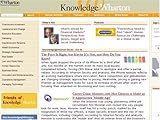 Knowledge@Wharton
