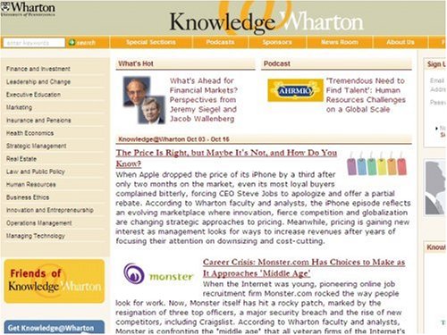 Knowledge@Wharton