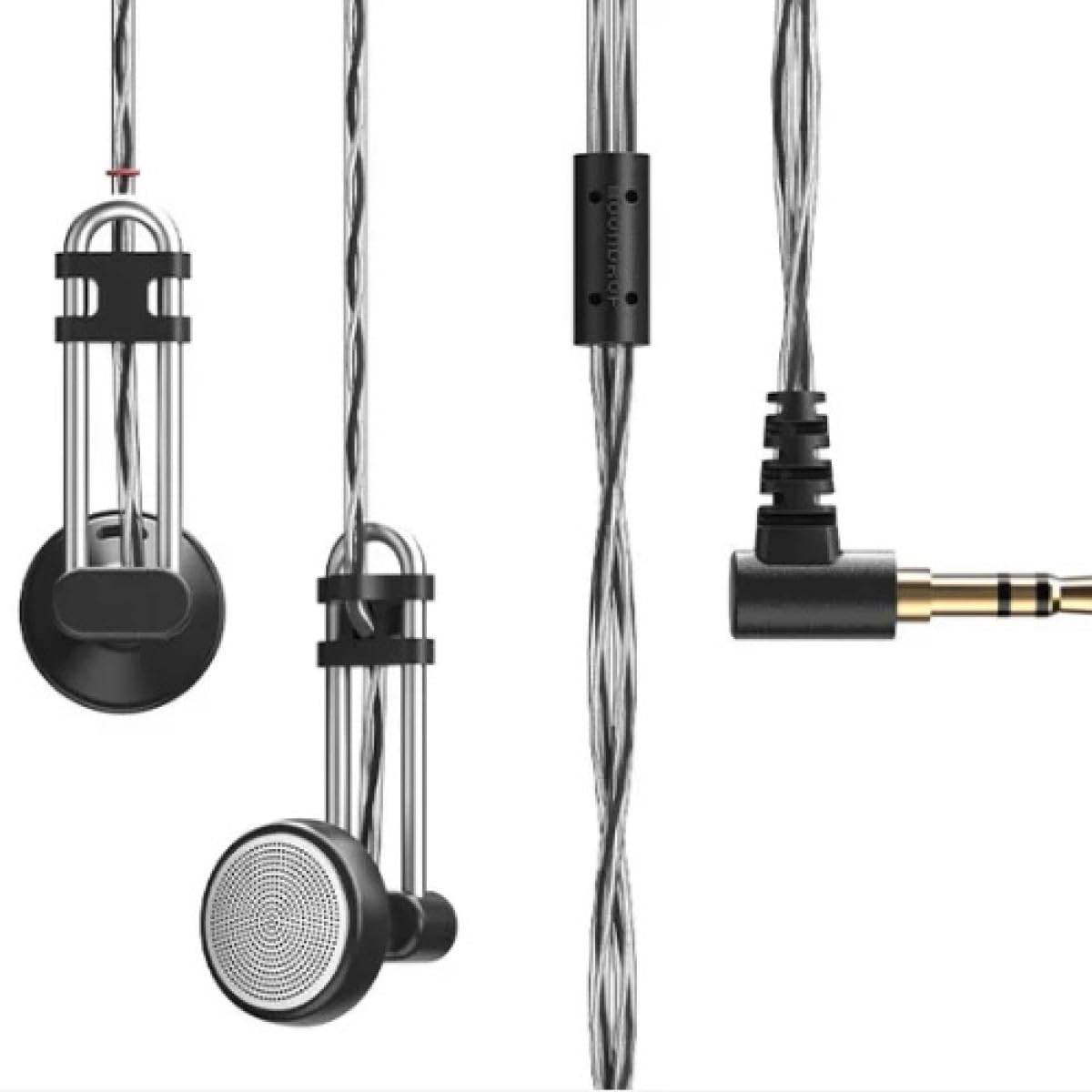 Moondrop U2 14.8mm Dynamic Driver Earbuds U-2 Hi-Fi Earbuds