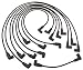 ACDelco 9718D Professional Spark Plug Wire Set