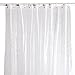 Peralng Shower Curtain Liner Mildew Resistant 3D EVA Semi Transparent, Eco Friendly, 72x72 Inch with Rings 12 Hooks – Cobblestone