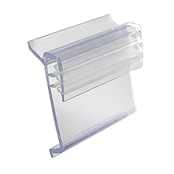 Retail Shelf Tag Sign Holder, Gripper Clip On Shelf