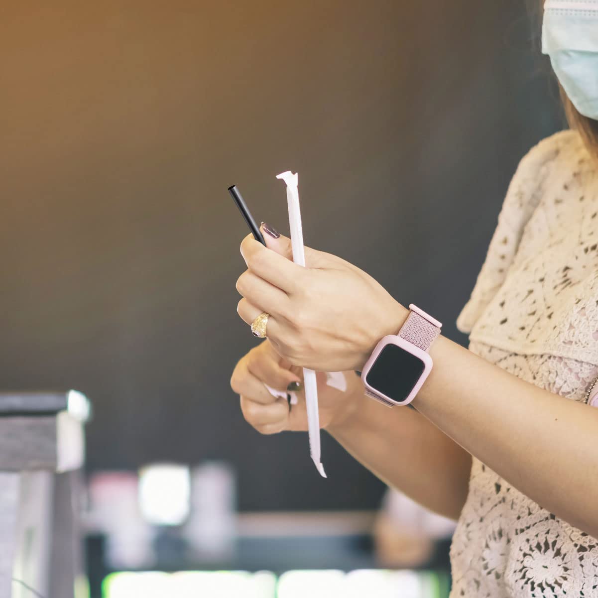 200 Count 100% Individually Wrapped Compostable PLA Straws-KTOB Biodegradable Black Disposable Drinking Straws-Eco Friendly Plant-Based Plastic Coffee Straws Sustainable - Image 6