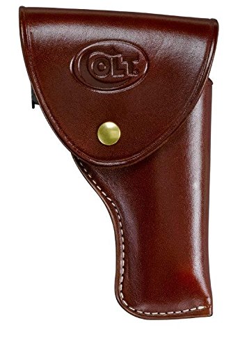 Triple K Flap Holster with Colt Logo for Full Size 1911 5", Walnut Oil - Thumbnail 2