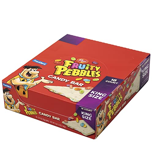 Frankford Fruity PEBBLES Candy King Size Bar, (Pack of 18) Pricepulse