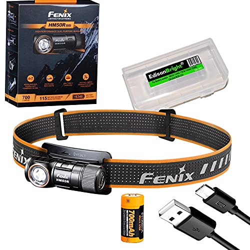 FENIX HM50R V2.0 Stirnlampe - 700 Lumen, USB-C, Rot Produktbild-Vorschau 2