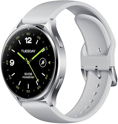 Xiaomi watch 2 - chamadas bluetooth, snapdragon w5+ gen1, wear os x miui, tela amoled de 1,43", monitor de frequência cardíaca e sono, preto (versão es)