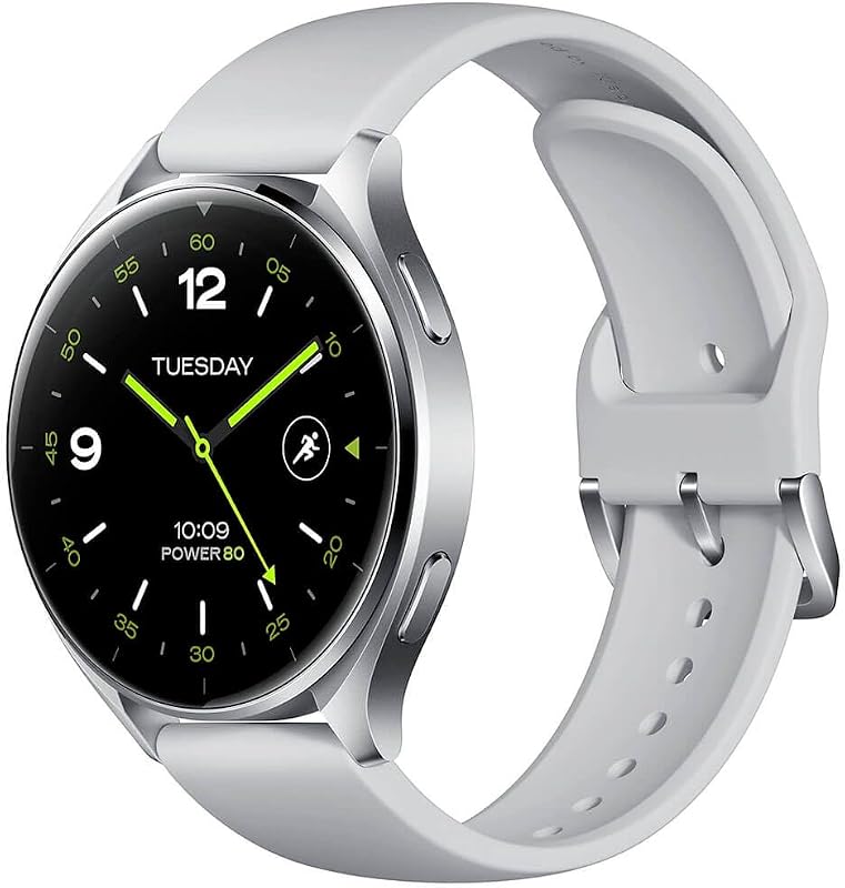Watch 2 - Llamadas Bluetooth, Snapdragon W5+ Gen1, Wear OS x MIUI, Pantalla AMOLED de 1,43”, Monitor de frecuencia cardíaca y sueño, Negro (Versión ES)