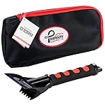 Best Ice Scraper With Water Proof Storage Bag  - Ultra Durable Ice Chisel With Foam Grip for Scraping Ice From Car and Truck Windows and Windshields - So Good We Back it with a 10 Year Guarantee