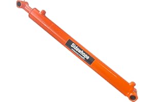 Sidawhope 2x20 Hydraulics Weld Cross Tube Hydraulic Cylinder 2" Bore, 20" Stroke 3500PSI Double Acting SAE6 Port Hydraulic Lifting Cylinder (2x20)" Universal Hydraulic Cylinders