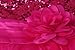 Wocau Little Girls' Sequin Mesh Tull Dress Sleeveless Flower Party Ball Gown (140(6-7 Years), Rose)