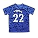 LES TRICOT 2019/2020 Chelsea Home #22 Christian PULISIC Soccer Kids Jersey Shorts Socks Set Youth Sizes (New Chelsea Home, 6-7 Years Old)