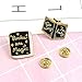 PunkStyle Novelty Plant Animal Enamel Brooches Badge for Women Girls Clothing Bag (Magic Book Set-5pcs)