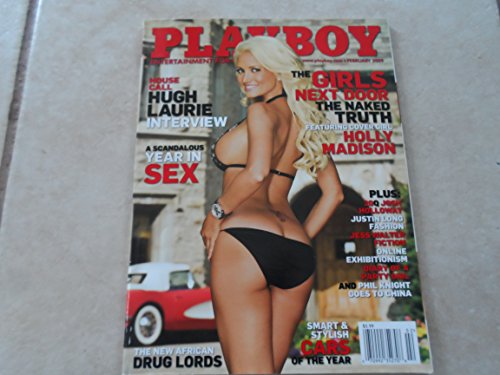 PLAYBOY MAGAZINE---FEBRUARY 2009 ISSUE (HOLLY MADISON COVER)