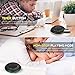 White Noise Sound Machine for Sleeping, 20 Non - Looping Soothing Sounds Lullaby Colorful Night Light Timing Baby Therapy Sound Machine, Auto-Off Timer Battery or USB Output Charger (UFO Black)