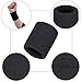 12 Pack Sweatbands Sports Wristband Cotton Sweat Band for Men and Women, Good for Tennis, Basketball, Running, Gym, Working Out (Black)