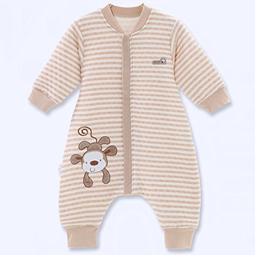 EsTong Natural Cotton Sub-Leg Crawling Sleeping Bag and Sack For
Winter&Spring Cute Monkey 90# EsTong Natural Cotton Sub-Leg Crawling Sleeping Bag and Sack For
Winter&Spring Cute Monkey 90#