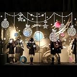 QIDIANTRADE Window Clings Decal Stickers Christmas Thanksgiving Decorations Ornaments Party Supplies