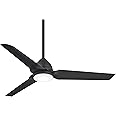Minka-Aire F753L-CL Java 54 Inch Outdoor Ceiling Fan with Integrated LED Light in Coal Finish