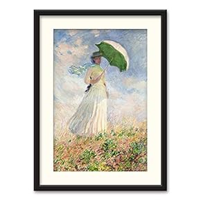 Black Framed Canvas Wall Art Famous Painting Home Artwork Decoration for Living Room, Bedroom - 23x31 inches